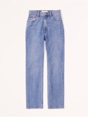 Abercrombie & Fitch Ultra High-Rise ankle Straight Jeans size 26